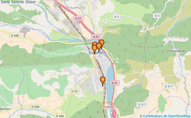 plan Santé Sisteron Associations Santé Sisteron : 5 associations
