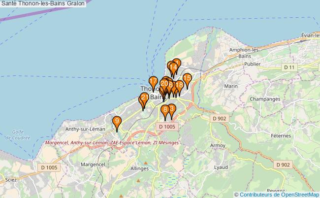 plan Santé Thonon-les-Bains Associations Santé Thonon-les-Bains : 27 associations