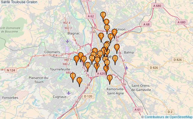 plan Santé Toulouse Associations Santé Toulouse : 539 associations
