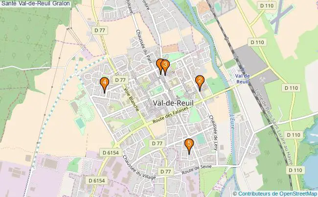 plan Santé Val-de-Reuil Associations Santé Val-de-Reuil : 10 associations
