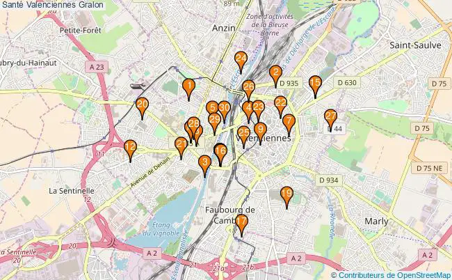 plan Santé Valenciennes Associations Santé Valenciennes : 42 associations
