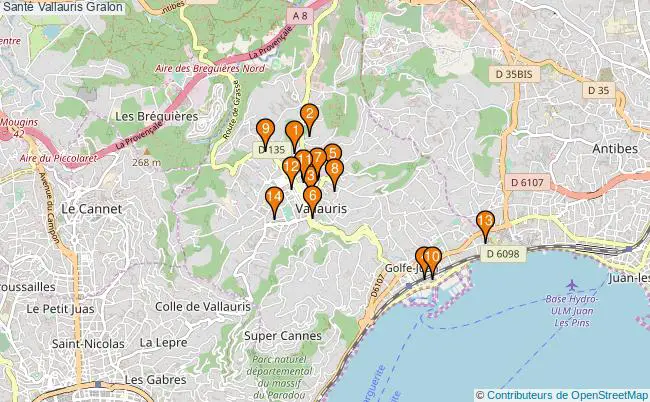 plan Santé Vallauris Associations Santé Vallauris : 18 associations