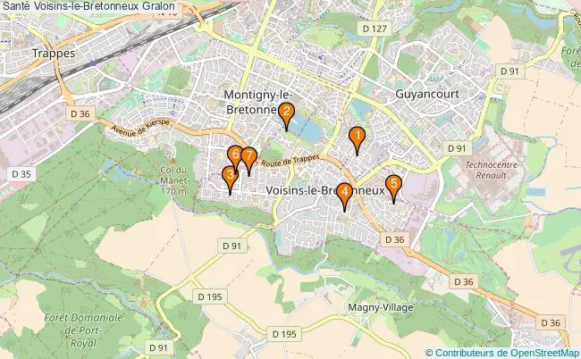 plan Santé Voisins-le-Bretonneux Associations Santé Voisins-le-Bretonneux : 7 associations