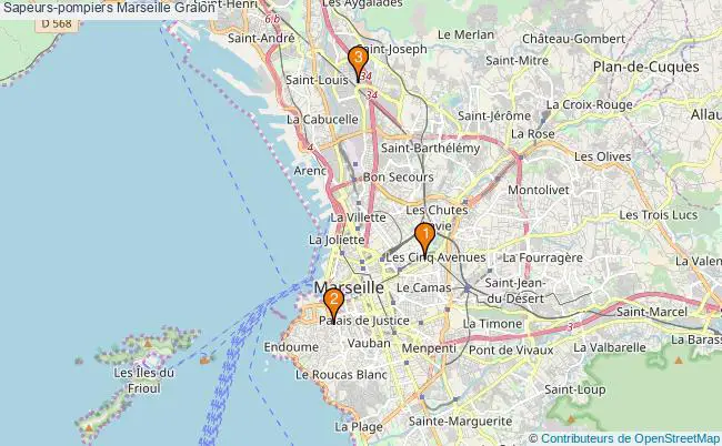 plan Sapeurs-pompiers Marseille Associations sapeurs-pompiers Marseille : 4 associations