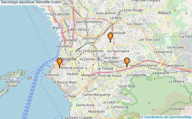 plan Sauvetage aquatique Marseille Associations sauvetage aquatique Marseille : 4 associations