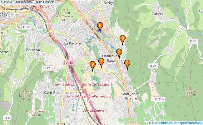 plan Savoie Challes-les-Eaux Associations Savoie Challes-les-Eaux : 9 associations