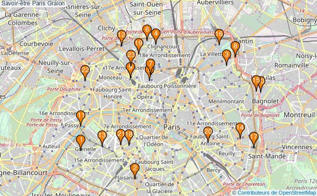 plan Savoir-être Paris Associations savoir-être Paris : 32 associations