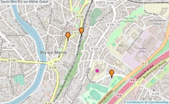 plan Savoir-faire Bry-sur-Marne Associations Savoir-faire Bry-sur-Marne : 3 associations