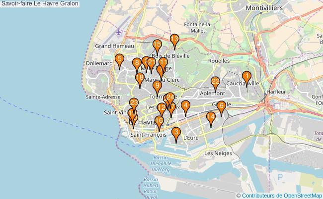 plan Savoir-faire Le Havre Associations Savoir-faire Le Havre : 27 associations