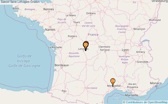 plan Savoir-faire Limoges Associations Savoir-faire Limoges : 29 associations