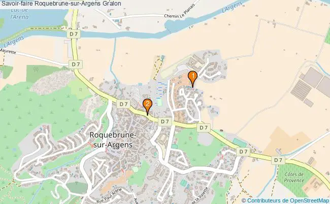 plan Savoir-faire Roquebrune-sur-Argens Associations Savoir-faire Roquebrune-sur-Argens : 3 associations