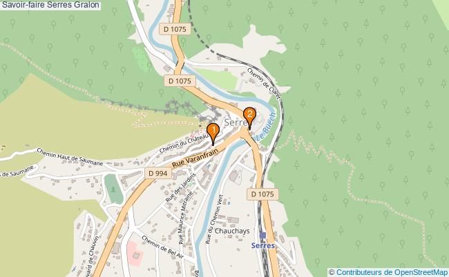 plan Savoir-faire Serres Associations Savoir-faire Serres : 3 associations
