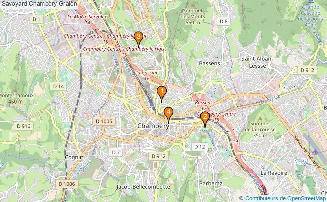 plan Savoyard Chambéry Associations savoyard Chambéry : 3 associations
