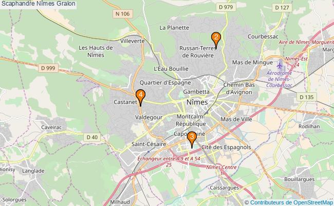 plan Scaphandre Nîmes Associations scaphandre Nîmes : 4 associations