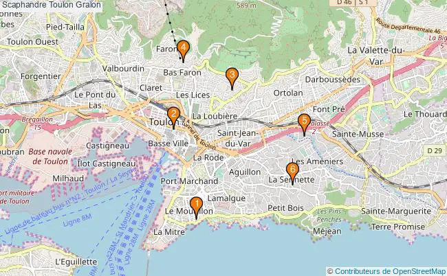 plan Scaphandre Toulon Associations scaphandre Toulon : 6 associations