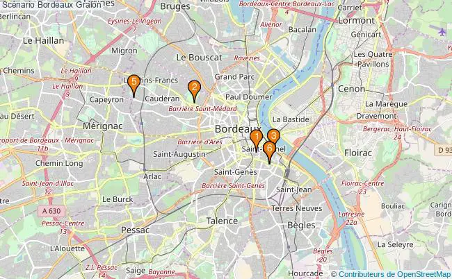 plan Scénario Bordeaux Associations Scénario Bordeaux : 5 associations
