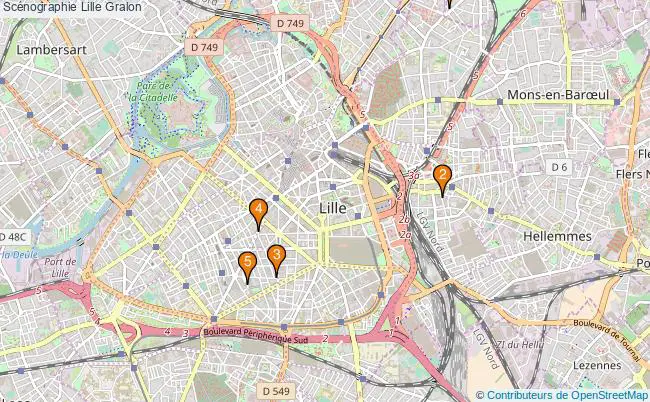 plan Scénographie Lille Associations scénographie Lille : 8 associations