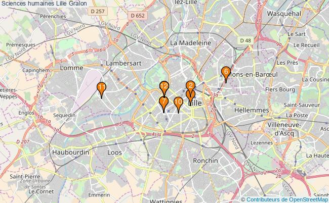 plan Sciences humaines Lille Associations sciences humaines Lille : 12 associations