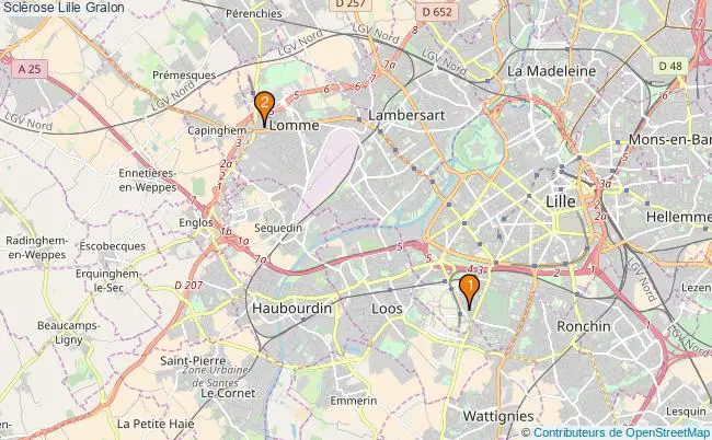 plan Sclérose Lille Associations sclérose Lille : 3 associations