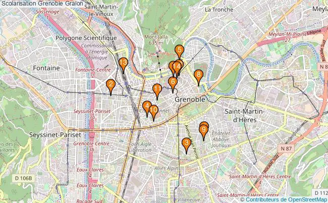 plan Scolarisation Grenoble Associations scolarisation Grenoble : 15 associations