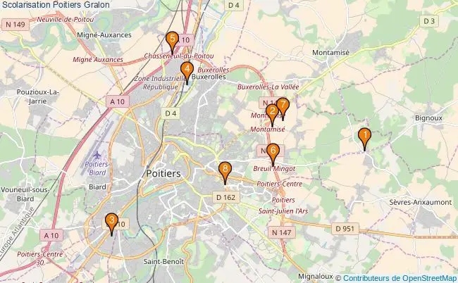 plan Scolarisation Poitiers Associations scolarisation Poitiers : 9 associations