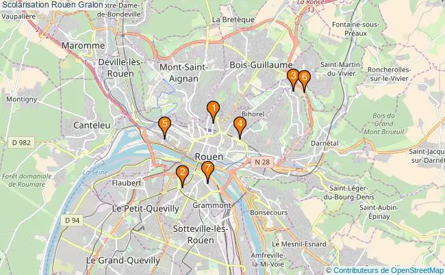 plan Scolarisation Rouen Associations scolarisation Rouen : 8 associations