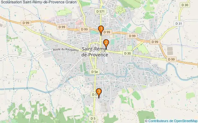 plan Scolarisation Saint-Rémy-de-Provence Associations scolarisation Saint-Rémy-de-Provence : 3 associations