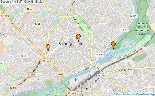 plan Secourisme Saint-Quentin Associations secourisme Saint-Quentin : 2 associations