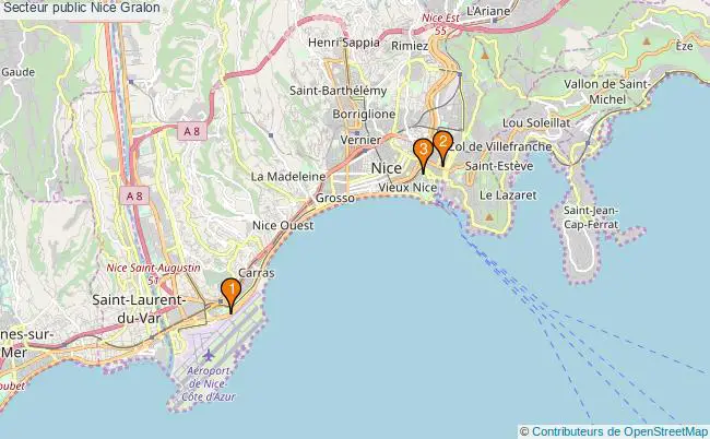 plan Secteur public Nice Associations secteur public Nice : 4 associations