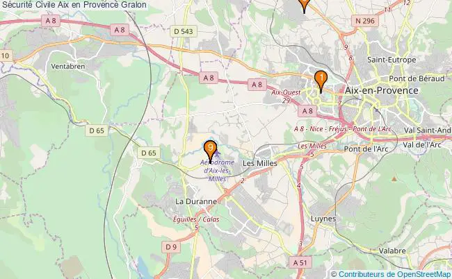 plan Sécurité Civile Aix en Provence Associations Sécurité Civile Aix en Provence : 8 associations