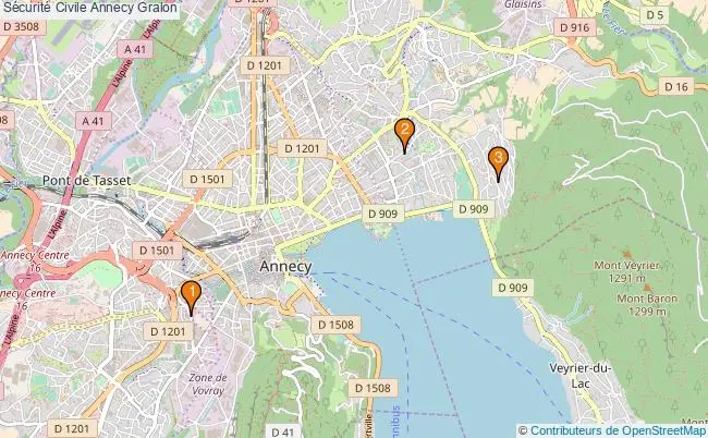 plan Sécurité Civile Annecy Associations Sécurité Civile Annecy : 4 associations