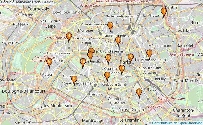 plan Sécurité nationale Paris Associations sécurité nationale Paris : 19 associations
