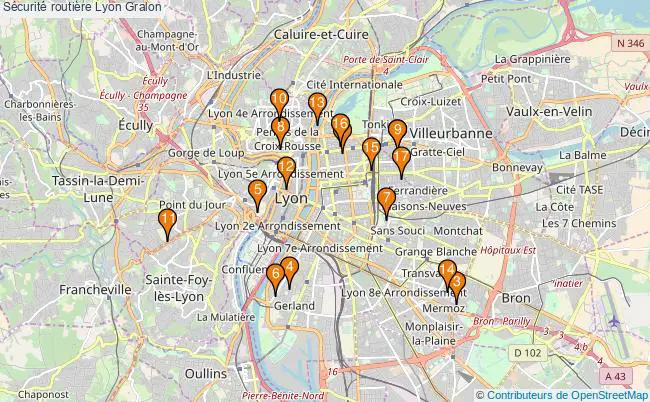 plan Sécurité routière Lyon Associations Sécurité routière Lyon : 18 associations