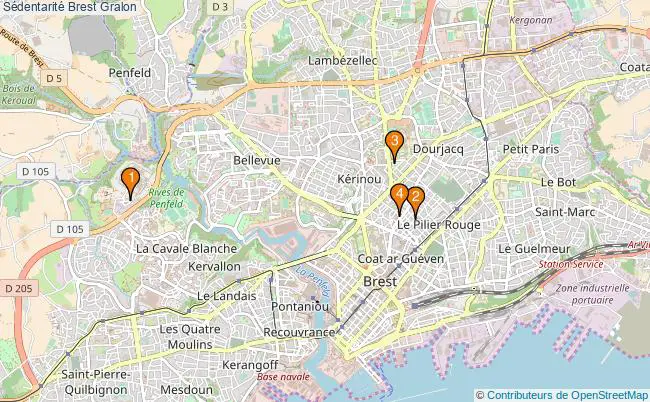 plan Sédentarité Brest Associations sédentarité Brest : 4 associations