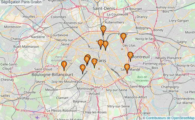 plan Ségrégation Paris Associations ségrégation Paris : 15 associations