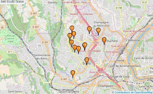 plan Sein Ecully Associations Sein Ecully : 20 associations