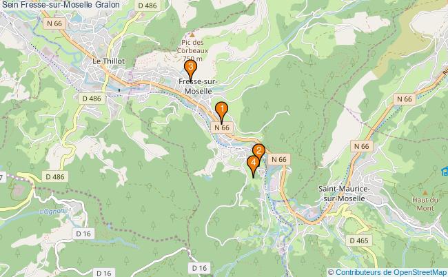 plan Sein Fresse-sur-Moselle Associations Sein Fresse-sur-Moselle : 4 associations