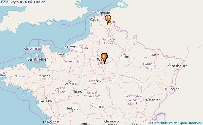 plan Sein Ivry-sur-Seine Associations Sein Ivry-sur-Seine : 63 associations