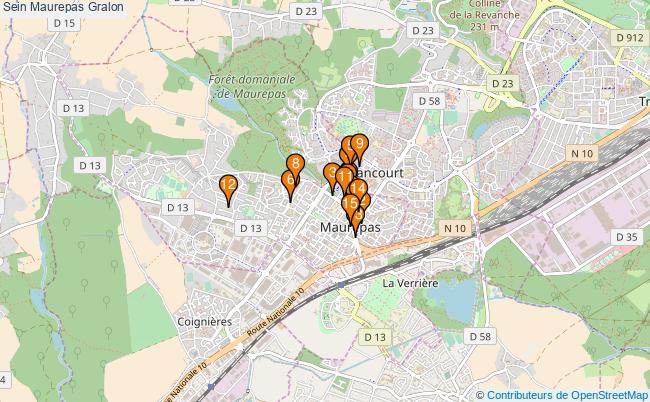 plan Sein Maurepas Associations Sein Maurepas : 17 associations