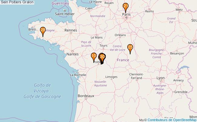 plan Sein Poitiers Associations Sein Poitiers : 115 associations