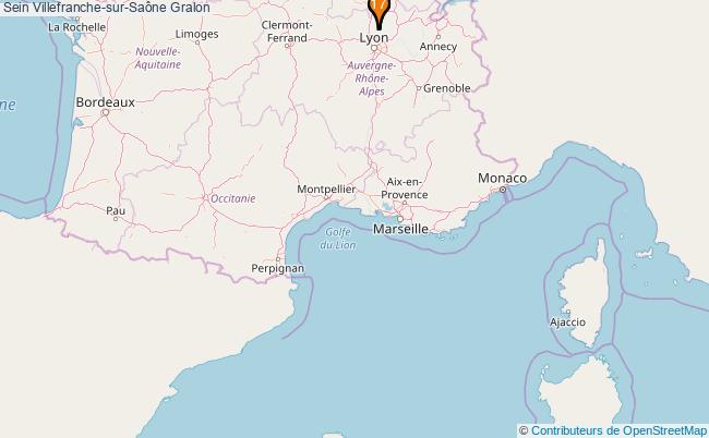 plan Sein Villefranche-sur-Saône Associations Sein Villefranche-sur-Saône : 23 associations