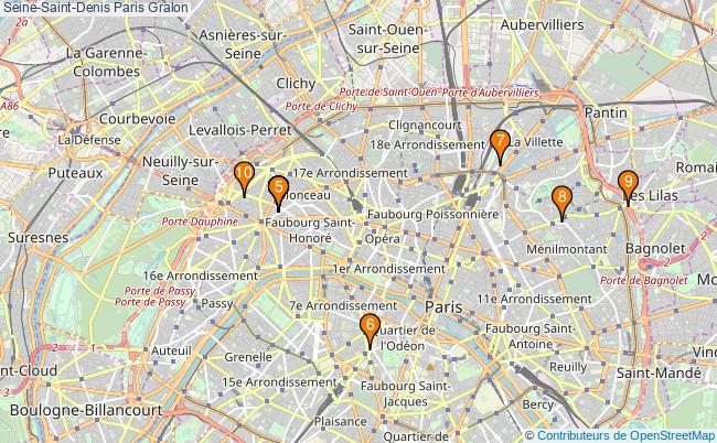 plan Seine-Saint-Denis Paris Associations Seine-Saint-Denis Paris : 15 associations