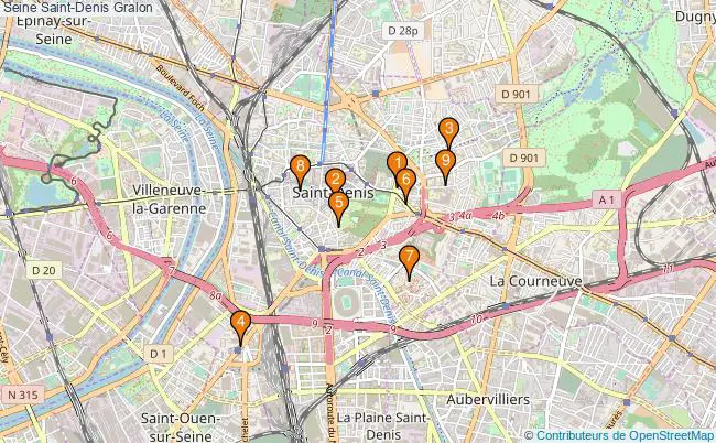 plan Seine Saint-Denis Associations Seine Saint-Denis : 12 associations