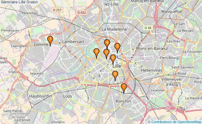 plan Séminaire Lille Associations séminaire Lille : 10 associations