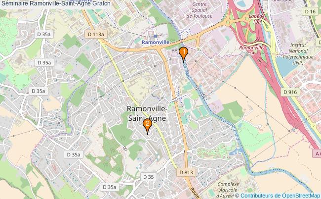 plan Séminaire Ramonville-Saint-Agne Associations séminaire Ramonville-Saint-Agne : 3 associations