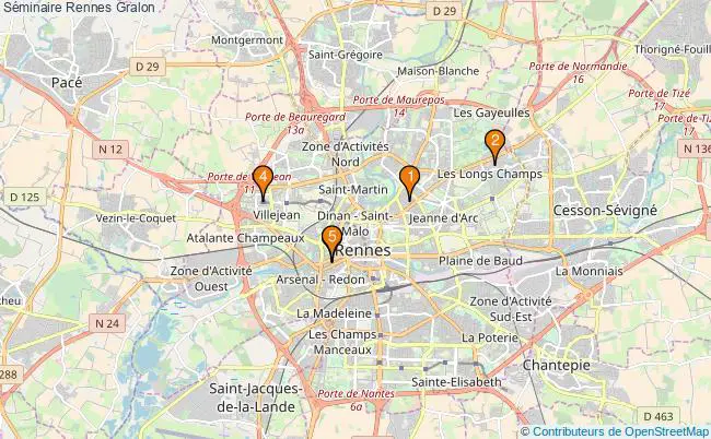 plan Séminaire Rennes Associations séminaire Rennes : 8 associations