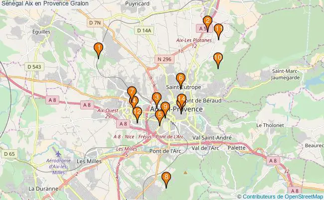 plan Sénégal Aix en Provence Associations Sénégal Aix en Provence : 15 associations