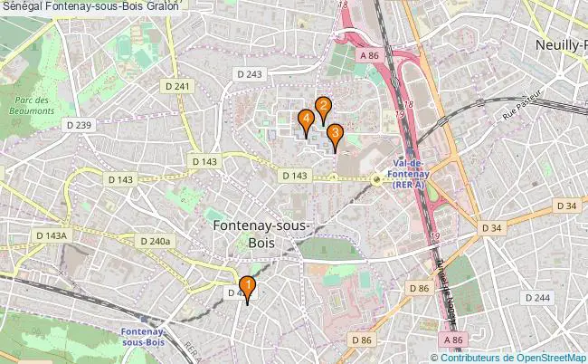 plan Sénégal Fontenay-sous-Bois Associations Sénégal Fontenay-sous-Bois : 6 associations