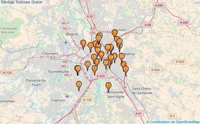 plan Sénégal Toulouse Associations Sénégal Toulouse : 38 associations