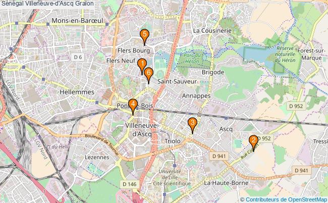 plan Sénégal Villeneuve-d'Ascq Associations Sénégal Villeneuve-d'Ascq : 8 associations